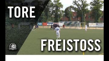 Starkes Freistoßtor von Thomas Anner (SC Staaken II)