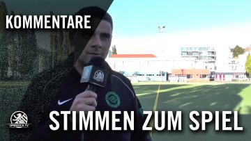 Stimme (Friedrichshain IV –  Rehberge III, 2. Rd., Berliner Pokal der unt. Hr.15/16) | SPREEKICK.TV