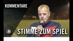 Stimme zum Spiel | BSC Marzahn – Steglitzer SC Südwest (1. Runde, Landespokal) | SPREEKICK.TV