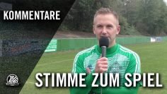 Stimme zum Spiel | Erler Spielverein – BW Westf. Langenbochum (7. Spieltag, Bezirksliga)