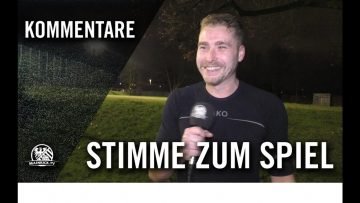 Stimme zum Spiel | Frankfurter Berg – SG 08 Praunheim (20. Spieltag, Kreisliga A)