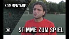 Stimme zum Spiel l Altona 93 – VfB Lübeck II (Testspiel)