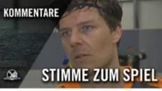 Stimme zum Spiel | Roter Stern Leipzig – TuS Leutzsch 1990 Futsal (2. Spieltag, Futsal-Liga)
