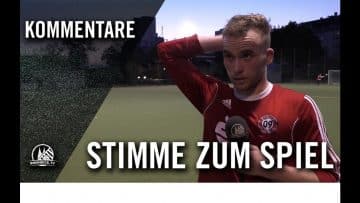Stimme zum Spiel | SV Deutz 05 U19 – SV Berg. Gl. 09 U19 (5. Spieltag, A-Junioren Mittelrheinliga)