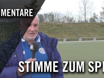 Stimme zum Spiel | TSV Ottobrunn U19 – FC Phönix München U19 (11.Spieltag, Kreisklasse 1)