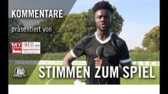 Stimme zum Spiel | TuS Dassendorf – FC Teutonia 05 (OL Hamburg) | Pra?sentiert von MY-BED.eu
