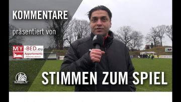 Stimme zum Spiel | TuS Dassendorf – Altona 93 (21. Spieltag, Oberliga) | Pra?sentiert von MY-BED.eu