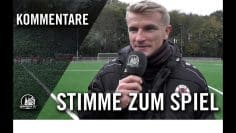 Stimme zum Spiel | Viktoria Köln U19 – Hertha Walheim U19 (5. Spieltag, Mittelrheinliga)