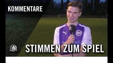 Stimmen l Füchse Berlin Reinickendorf – BSV Eintracht Mahlsdorf (20. Spieltag, Berlin-Liga)