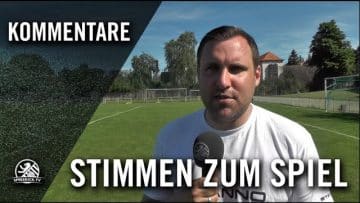 Stimmen zum Spiel (1. FC Neukölln – SC Schwarz-Weiss Spandau, Landesliga, Staffel 2)