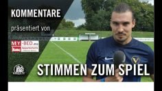 Stimmen zum Spiel | Dassendorf – Victoria Hamburg (8. Spieltag, OL) | Präsentiert von MY-BED.eu