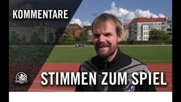 Stimmen zum Spiel | Empor Berlin U19 – BFC Dynamo U19 (4. Spieltag, A-Junioren-Regionalliga Nordost)