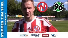 Stimmen zum Spiel | FC Eintracht Norderstedt – Hannover 96 II (33. Spieltag, Regionalliga Nord)