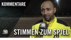 Stimmen zum Spiel | FC Korea Frankfurt – SV Eritrea Frankfurt (20. Spieltag, Kreisliga B)