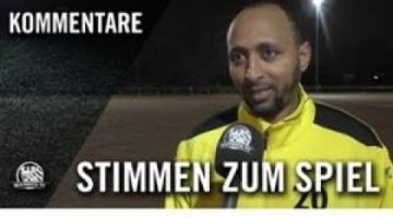 Stimmen zum Spiel | FC Korea Frankfurt – SV Eritrea Frankfurt (20. Spieltag, Kreisliga B)