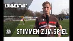 Stimmen zum Spiel FC St. Pauli U23 – VfB Lu?beck (24. Spieltag, Regionalliga Nord)
