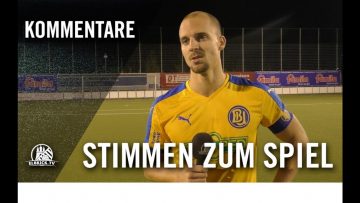 Stimmen zum Spiel | HSV Barmbek-Uhlenhorst – SC Victoria Hamburg (10. Spieltag, Oberliga Hamburg)