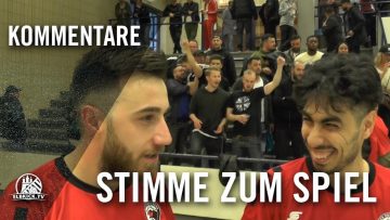 Stimmen zum Spiel | HSV-Panthers – Futsal Panthers Köln (Viertelfinale, Runde 1, Meisterschaft)