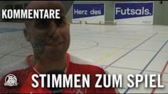 Stimmen zum Spiel mit D. R. Saballs und P. Oldenburg (beide Holzpfosten Schwerte) | RUHRKICK.TV