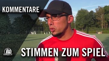 Stimmen zum Spiel (Niendorfer TSV – Harburger TB, U15 C-Junioren, Regionalliga Nord) | ELBKICK.TV