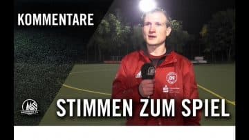 Stimmen zum Spiel | S.C. Fortuna Köln U17 – SV Bergisch Gladbach 09 U17 (Mittelrheinliga B-Junioren)