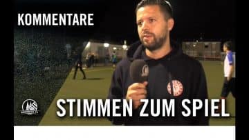 Stimmen zum Spiel | S.C. Fortuna Köln II – SC Brühl (Landesliga Staffel 1, 6. Spieltag)