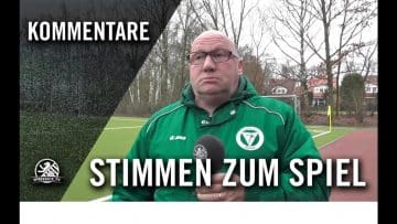 Stimmen zum Spiel | SC Gatow II – 1. FC Wacker 21 Lankwitz (15. Spieltag, Kreisliga A, Staffel 2)