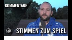 Stimmen zum Spiel | SV Adler Dellbrück – Germania Zündorf (15. Spieltag, Kreisliga B, Staffel 2)