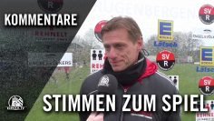 Stimmen zum Spiel (SV Rugenbergen – HSV Barmbek-Uhlenhorst) | ELBKICK.TV
