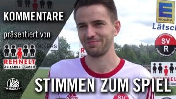 Stimmen zum Spiel (SV Rugenbergen – FC Süderelbe, Oberliga) präsentiert von Rehnelt Zeitarbeit