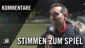 Stimmen zum Spiel | SVN München – SV Bruckmühl (18.Spieltag, Bezirksliga Ost)