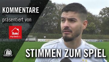 Stimmen zum Spiel | TuS Dassendorf – SC Victoria (13. Spieltag, OL HH) | Präsentiert von MY-BED.eu