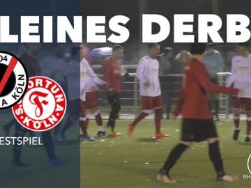Südstädter gewinnen kleines Derby | FC Viktoria Köln II – SC Fortuna Köln II (Testspiel)
