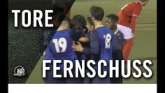 Super Distanzschuss von Alexandro Saliaj (SC West Köln U19)