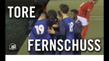 Super Distanzschuss von Alexandro Saliaj (SC West Köln U19)