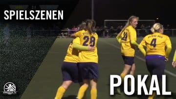 SV Blau-Gelb Berlin – FC Viktoria 1889 Berlin (Halbfinale, Pokal der 1. Frauen) – Spielszenen