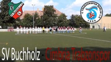 SV Buchholz – Cimbria Trabzonspor (Qualifikationsrunde, Pokal der 1. Herren 2016/2017) – Spielszenen