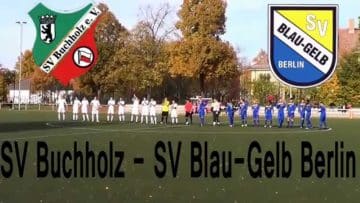 SV Buchholz – SV Blau-Gelb Berlin (Bezirksliga, Staffel 2) – Spielszenen | SPREEKICK.TV