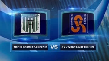 SV Chemie-Adlershof – FSV Spandauer Kickers (1. Runde, Pokal der 1. Herren 2016/2017) – Spielszenen