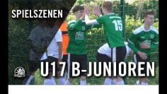 SV Chemie Adlershof U17 – SC Schwarz-Weiß Spandau U17 (23. Spieltag, B-Bezirksliga Staffel 1)