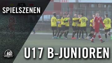 SV Deutz 05 – SC West Köln (U17 B-Junioren, Bezirksliga, Staffel 2) – Spielszenen | RHEINKICK.TV