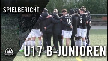 SV Deutz 05 U17 – FC Wiehl 2000 U17 (14. Spieltag, B-Junioren Mittelrheinliga)