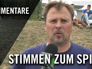 SV Empor Berlin – FV Blau-Weiß Spandau – Stimmen zum Spiel | SPREEKICK.TV