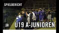 SV Empor Berlin U19 – SC Borsigwalde U19 (2. Runde, A-Junioren-Landespokal)