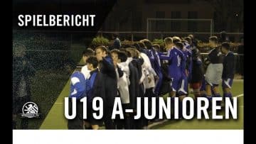 SV Empor Berlin U19 – SC Borsigwalde U19 (2. Runde, A-Junioren-Landespokal)