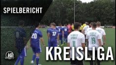 SV Erfa 09 Gymnich – SV Badorf/Pingsdorf (2. Spieltag, Kreisliga A Rhein-Erft)