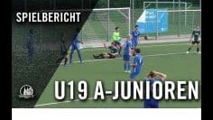 SV Erfa Gymnich U19 – TuS BW Königsdorf U19 II (Qualifikation zur Sonderstaffel, Gruppe A)
