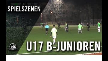 SV Grün-Weiss Brauweiler U17 – SC Borussia Lindenthal-Hohenlind U17 (2. Runde, B-Junioren FVM-Pokal)