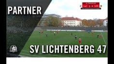 SV Lichtenberg 47 – 1. FC Lok Stendal (12. Spieltag, NOFV Oberliga Nord)