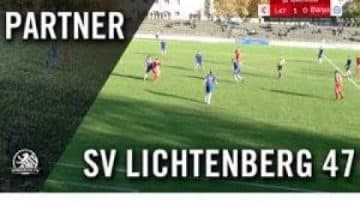 SV Lichtenberg 47 – Blau-Weiß 90 Berlin (10. Spieltag, NOFV-Oberliga Nord)